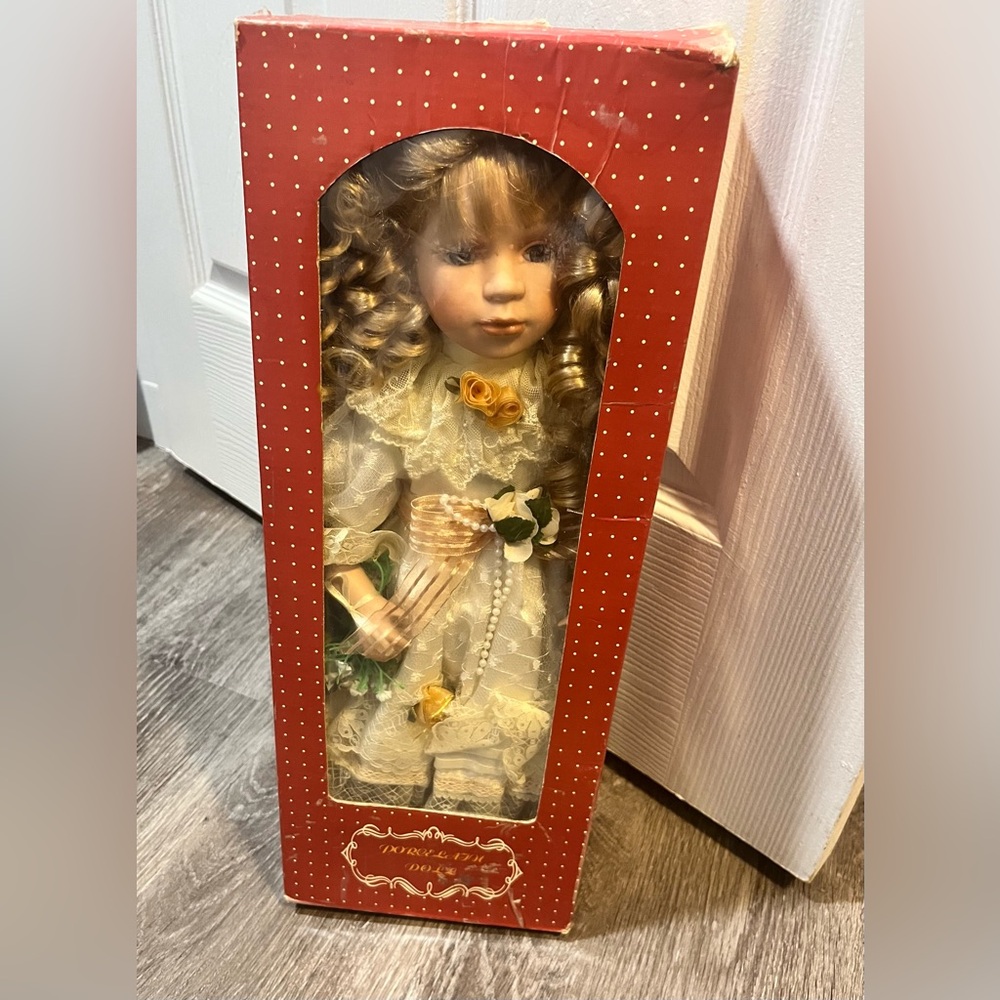 Vintage Porcelain Doll (Adult Collectors)
